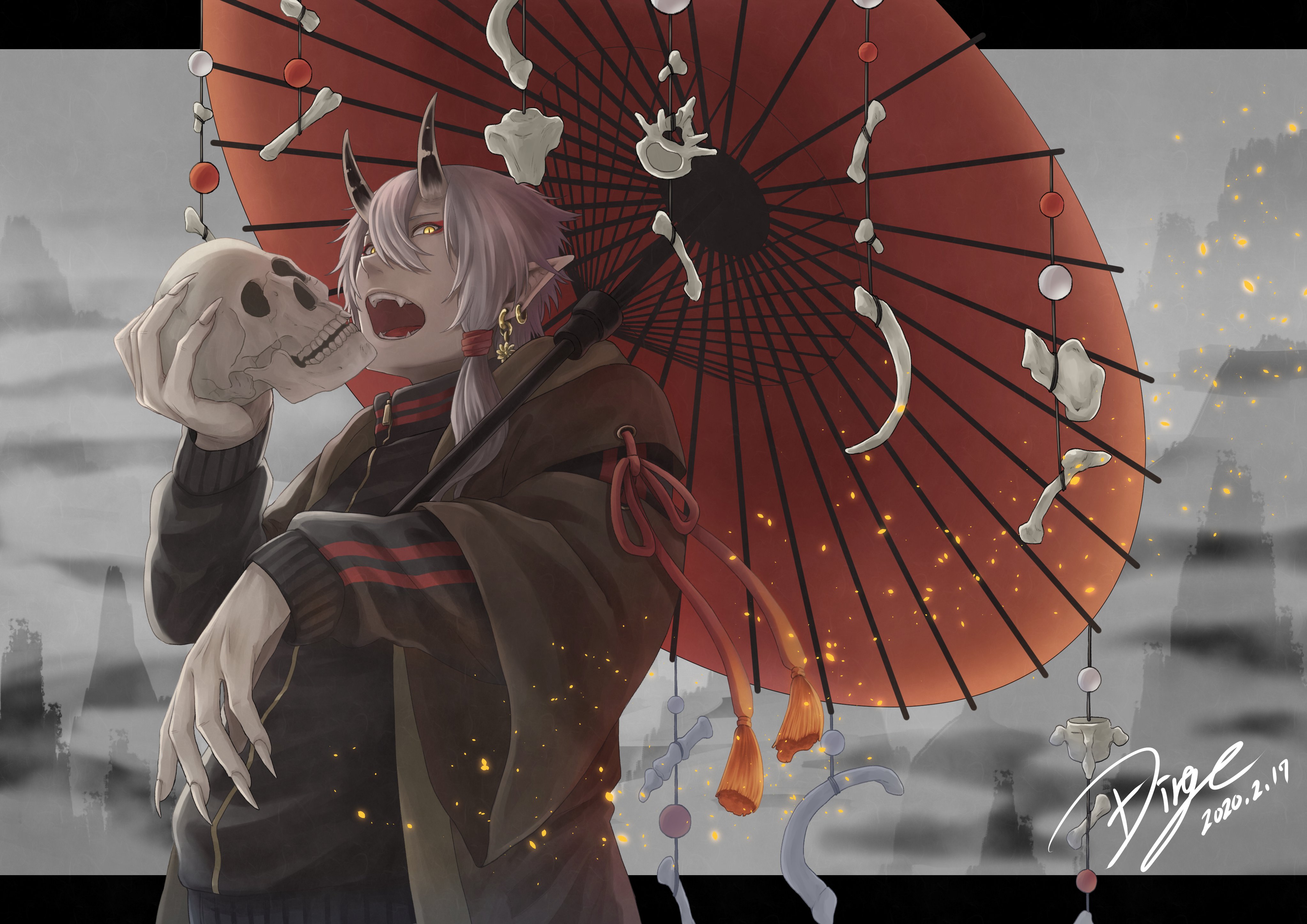 Dirge Sub Pa Twitter 鬼人イラストを過去絵から探してみたら 案外描いてなかったという事実 可笑しいな 自分的に結構描いてたつもりなんだが ということで これからたくさん描くわい T Co Rohqzyd3dd Twitter