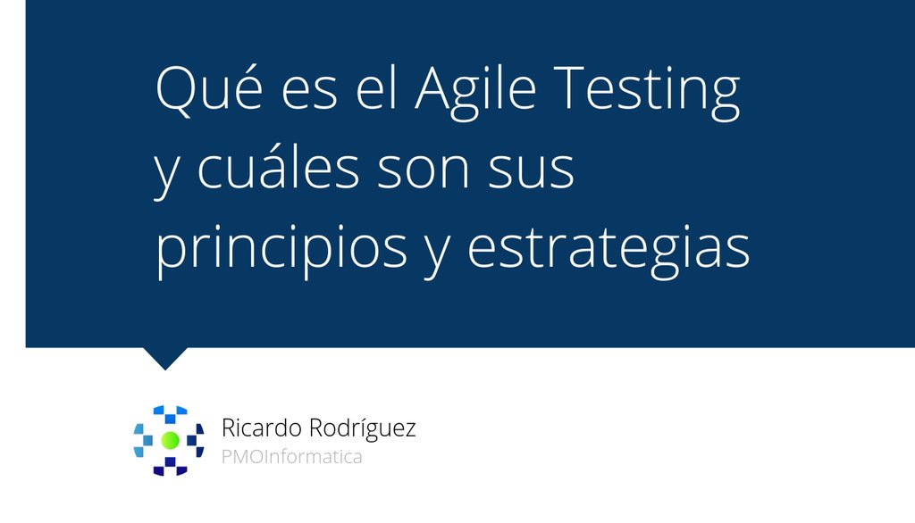 PMOInformatica's tweet image. Bajo métodos convencionales, el testing es una alcabala, en cambio en Agile Testing se proporciona retroalimentación continua, permitiendo corregir el rumbo continuamente durante el desarrollo de software.
--> lttr.ai/SwDS
#Testing #BehaviourDrivenDevelopment #Agile