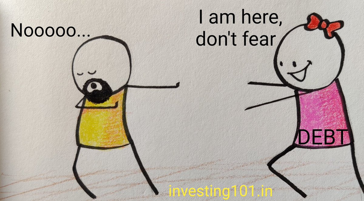 theinvesting101's tweet image. "It's only when the tide goes out that you discover who's been swimming naked"
Avoid debt at all cost !
#investing101 #warrenbuffet #savefirst #debttrap