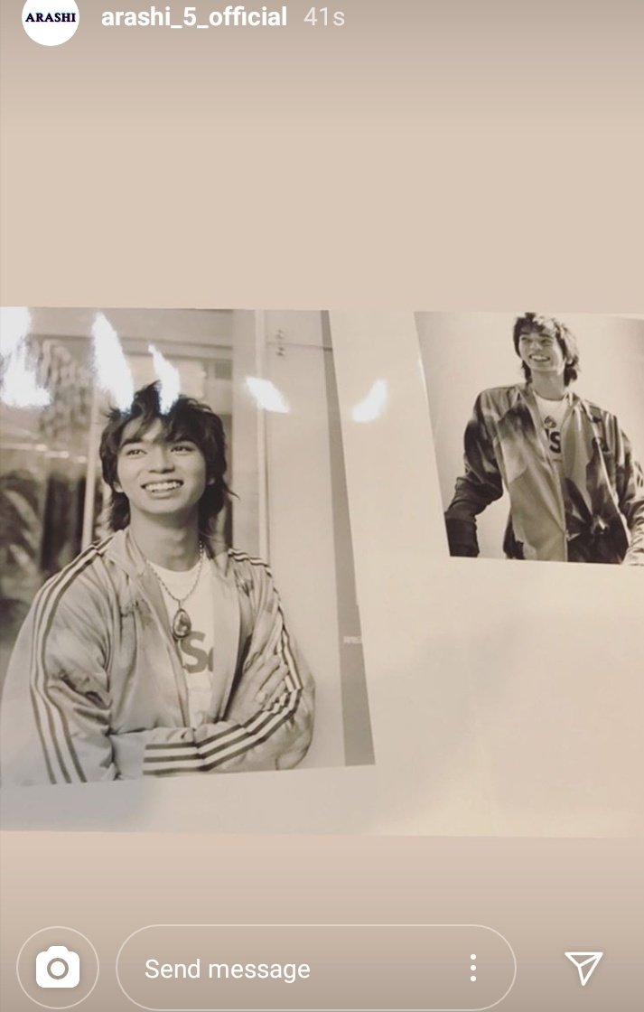 嵐 instagram ストーリー