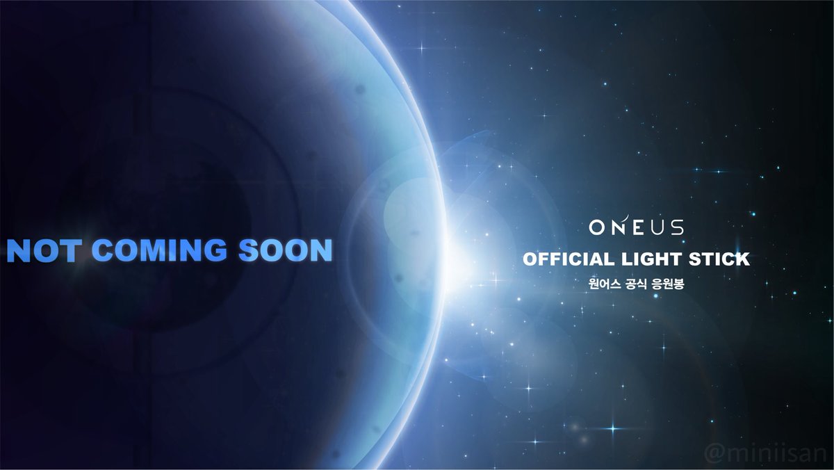 miniisan_SEOHO's tweet photo. [#ONEUS]

ONEUS OFFICIAL LIGHT 
STICK NOT COMING SOON

#원어스 #응원봉 #커밍순 https://t.co/v0oRhR5Kvc https://t.co/VAwMhd4lBK