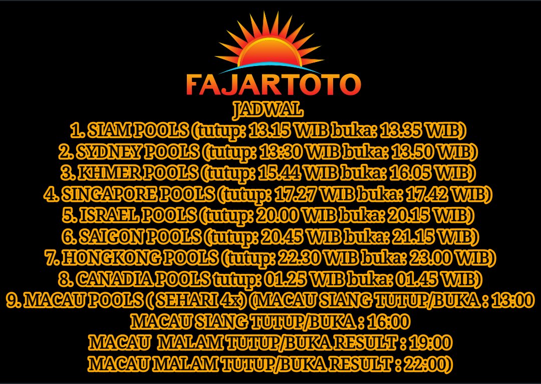 برچسب Fajartoto در توییتر برچسب Fajartoto در توییتر