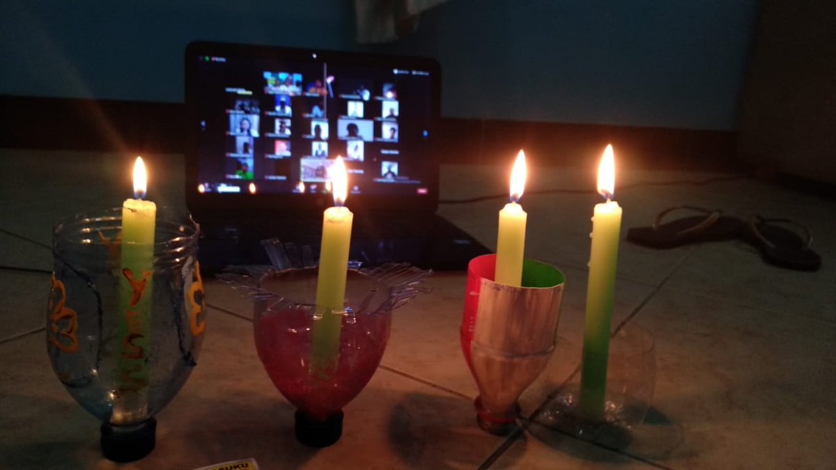 2020Yess's tweet photo. Attending the online Alumnea candlelight camp
@wagggsworld 
@YessMovement https://t.co/w1yuwErXLs