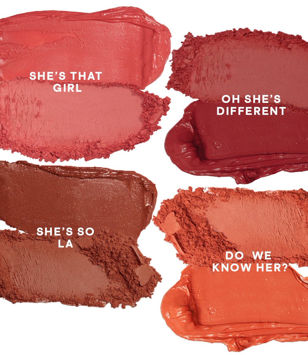 patrick ta blush swatches