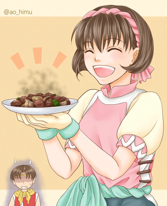 【第10位】117票ナナミ「もう!どけ!どけ!どっけーーー!!急いでるんだからぁ!!リオウとジョウイを助けるんだぁ!!!」#幻水総選挙2020#幻水総選挙開票中 