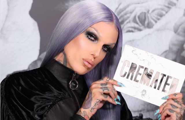 ChrisGraham_Off's tweet photo. Is it just me or does @JeffreeStar #crematedpalette give us MAJOR @britneyspears STRONGER music video feels!! Two ICONS ! 🖤🤍 #stronger #Cremated #jeffreestar #britneyspears https://t.co/RX9G8QClCu