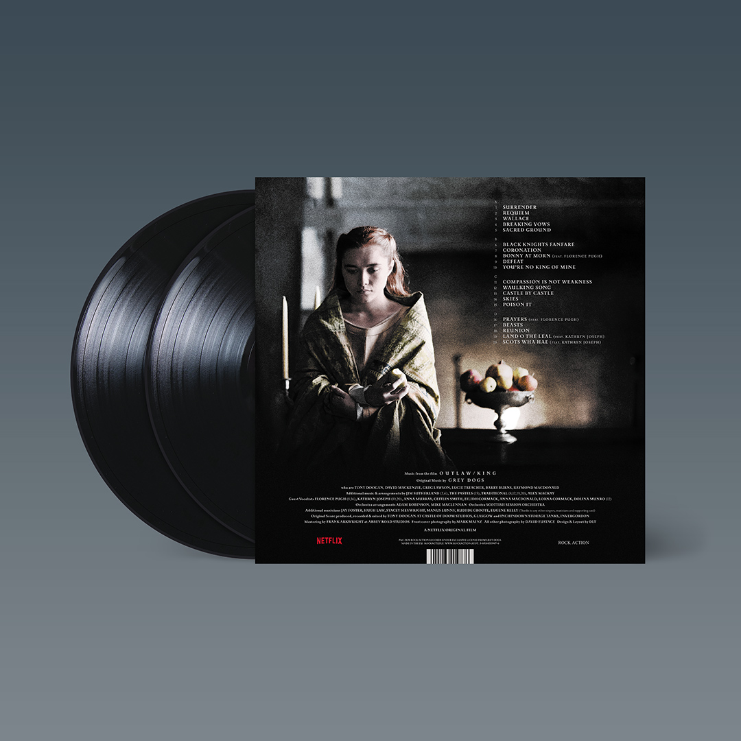 NEW WORK!  'Outlaw King' the soundtrack by Grey Dogs. It was a pleasure to collaborate with David Mackenzie & Tony Doogan to put together the design.  Available today in UK/Europe as part of @loverecordstores as a 2xLP ltd edition of 500 on @rockactionrecs. #LoveRecordStores