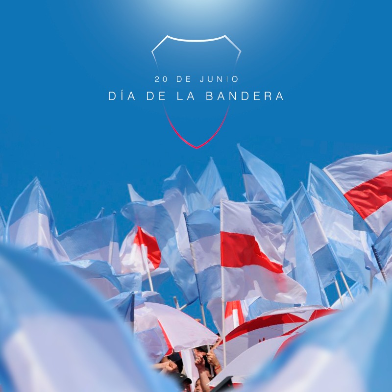 RiverPlate's tweet photo. En el #DíaDeLaBandera, celebramos con orgullo esos colores que nos unen 🇦🇷 https://t.co/upVMNjnzCt