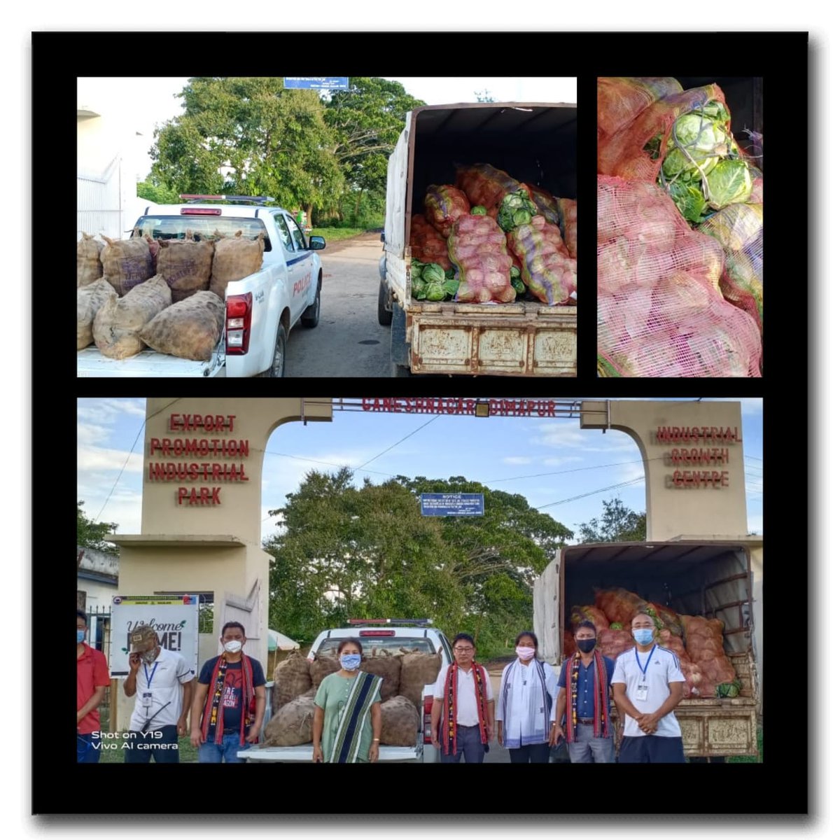 DGP_Nagaland's tweet photo. MAO HOHO Dimapur visited and Donated Cabbages, Potatoes &amp; Plums towards the Inmates in Ganeshnagar Quarantine Centre. Words are inadequate to express our gratitude and, we remain truly encouraged and blessed by the Selfless Love, Care, Concern and Support of each one of you. https://t.co/2LM2zb2cFU