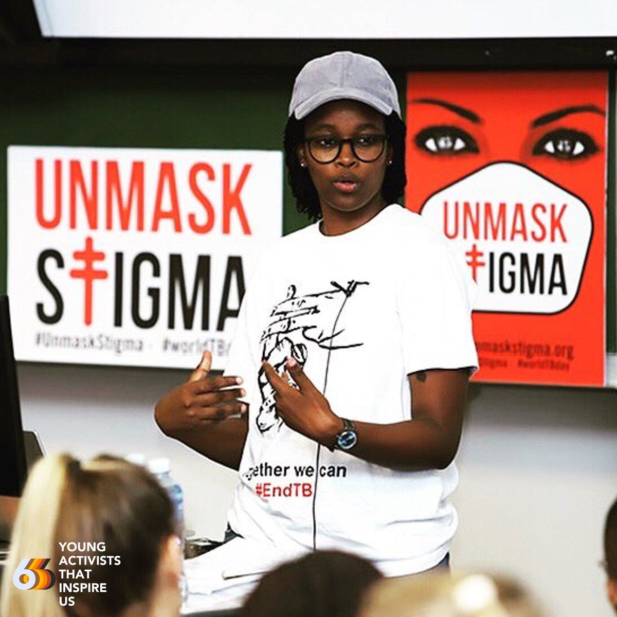 BlueCollarF's tweet photo. XDR-TB survivor @Ptisile is a South African #TB ambassador. She dedicates her time to @TBProof, a nationwide TB advocacy group, and @UnmaskStigma, a global community focused on eliminating the shame associated with #TB and #HIV among other diseases. #YouthWeek2020 #YouthDay2020 https://t.co/WJuQ5eI6sC