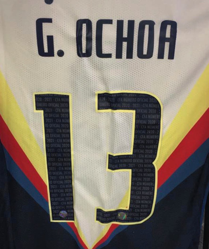 club america memo ochoa jersey