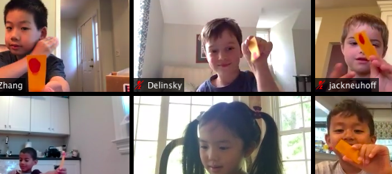 kbkennedy7's tweet photo. Hands on chemistry via zoom? These kids did a fantastic job!! Our Chemistry of Magic camp showed active learning and magical fun doesn't stop just because it's summer. @thepeckschool @PeckScience #stemlearning #howdyoudothat https://t.co/em0t57Oqjc