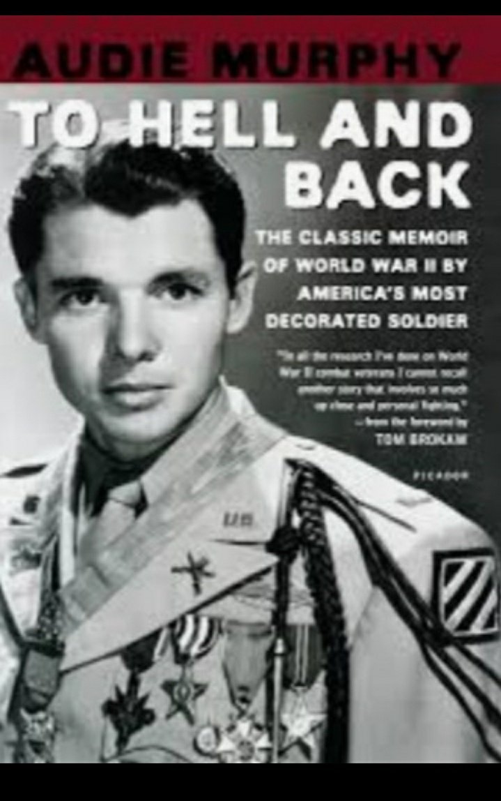 Audie continued in the military after the war and retired a Major from National Guard and Army Reserves. He also had a successful acting career, and wrote his story in the book "To Hell and Back", also starring as himself in the movie.9/