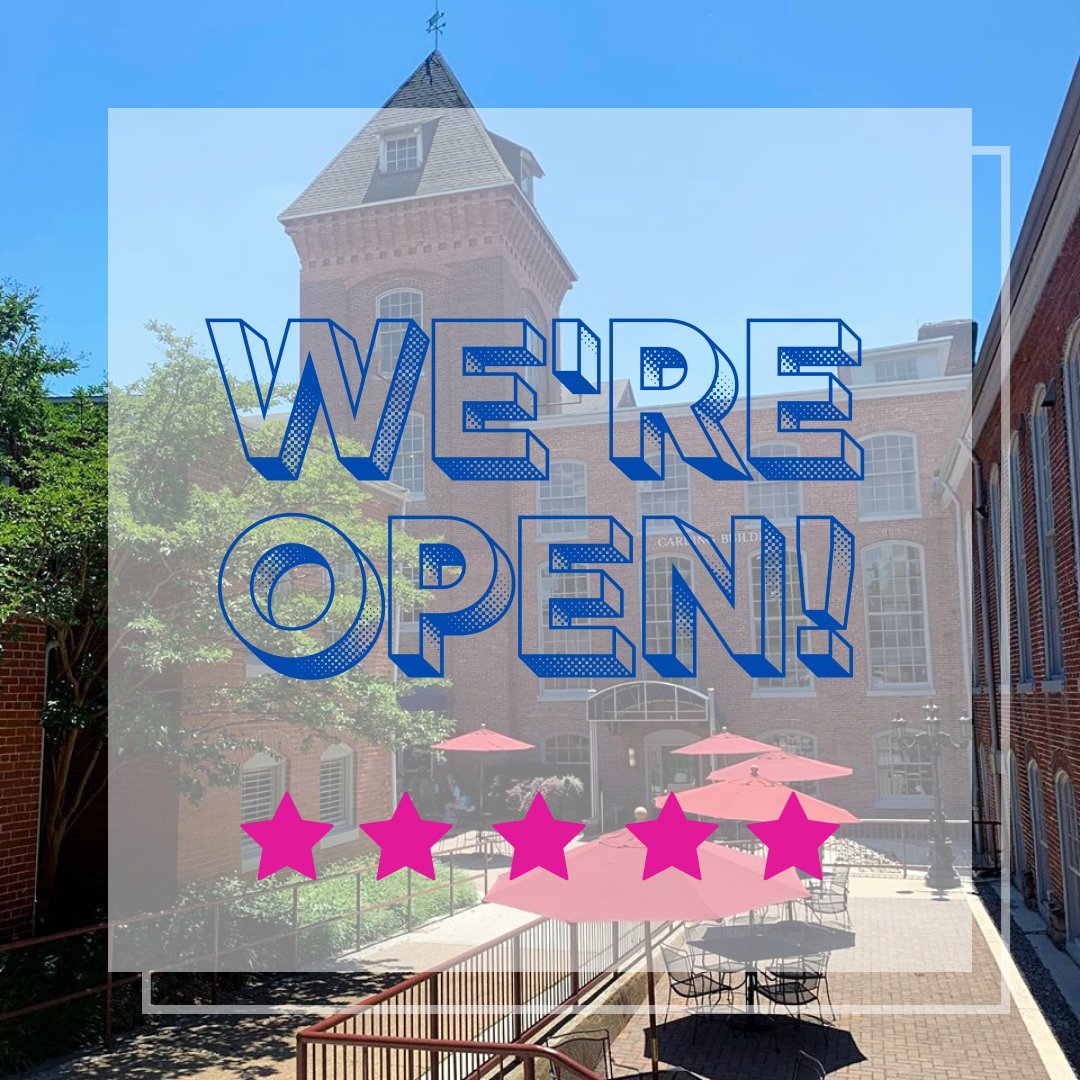 WE'RE OPEN! 
We will resume regular operating hours starting this Saturday, 6/20, at 10 am! All visitors are required to wear masks upon entry and must abide by social distancing guidelines.