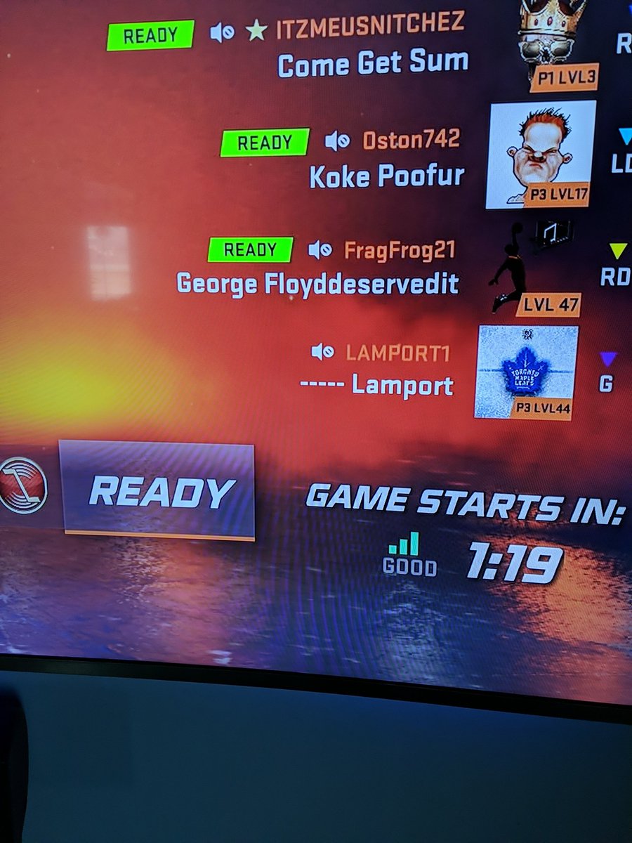 djvolcom7's tweet photo. @EAHelp @EASPORTSNHL @EASPORTS @PlayStation @AskPlayStation @OriginInsider Do something about this fool! Nhl2 for PS4. You guys posted a message to us every time we play this game. Time to own your words! Fragfrog21 needs to be banned. Block his up and never let him play again. https://t.co/vOh6GRSSYd