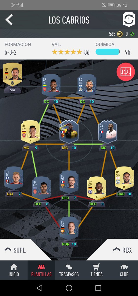 MattaMoise's tweet photo. @EA_Espana amigos por favor ayúdenme!!!!! Acabo de cometer el error mas grande de mi vida, intercambie toda mi plantilla por un sobre, por error le di a enviar con el creador de plantilla activado de mayor a menor y se fue todo mi equipo, cientos de horas de juego, por favor😭😭 https://t.co/M5yU0n5jT2