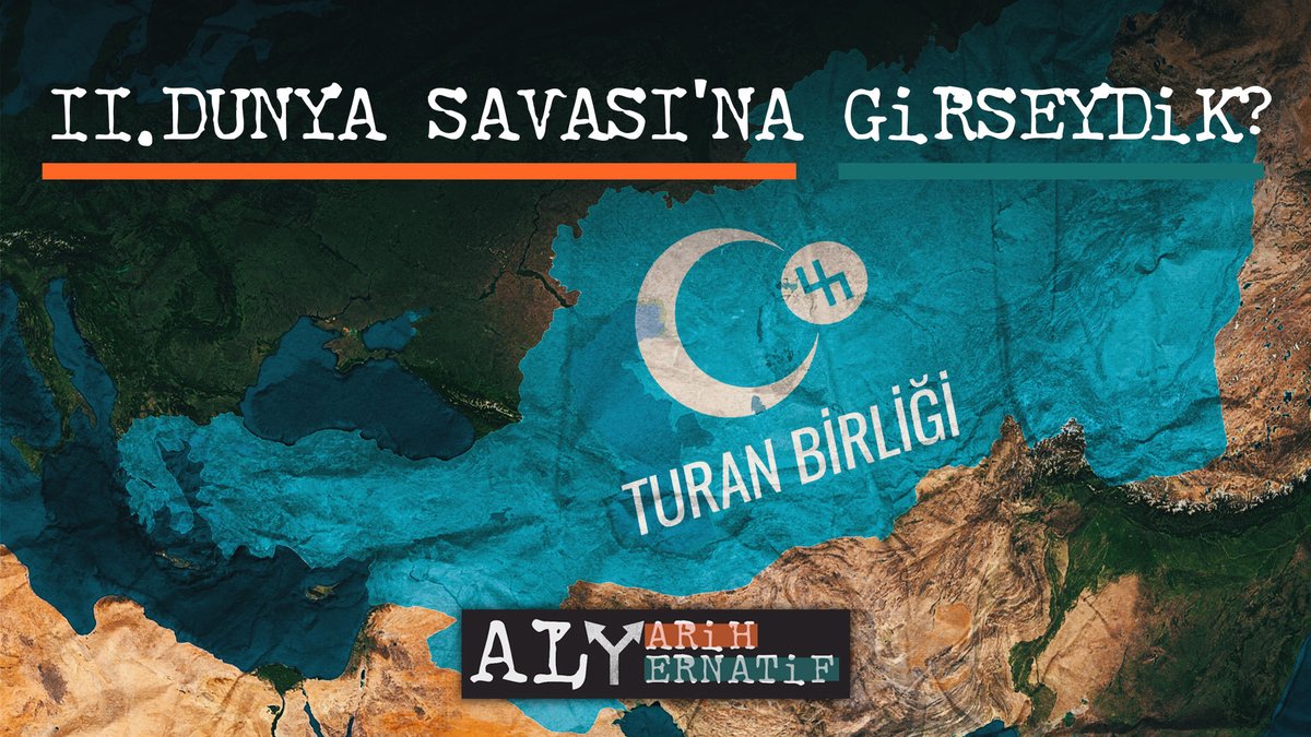 Alternatif Tarih Belgeselleri'nin yeni bölümü; "Türk Devleti 2. Dünya Savaşı'nda | Bölüm 3: Final" yayında.

Linke tıklayarak bizimle Alternatif Tarih'te bir yolculuğa çıkabilirsiniz👇🏼
youtu.be/hDDpoV_7ImM