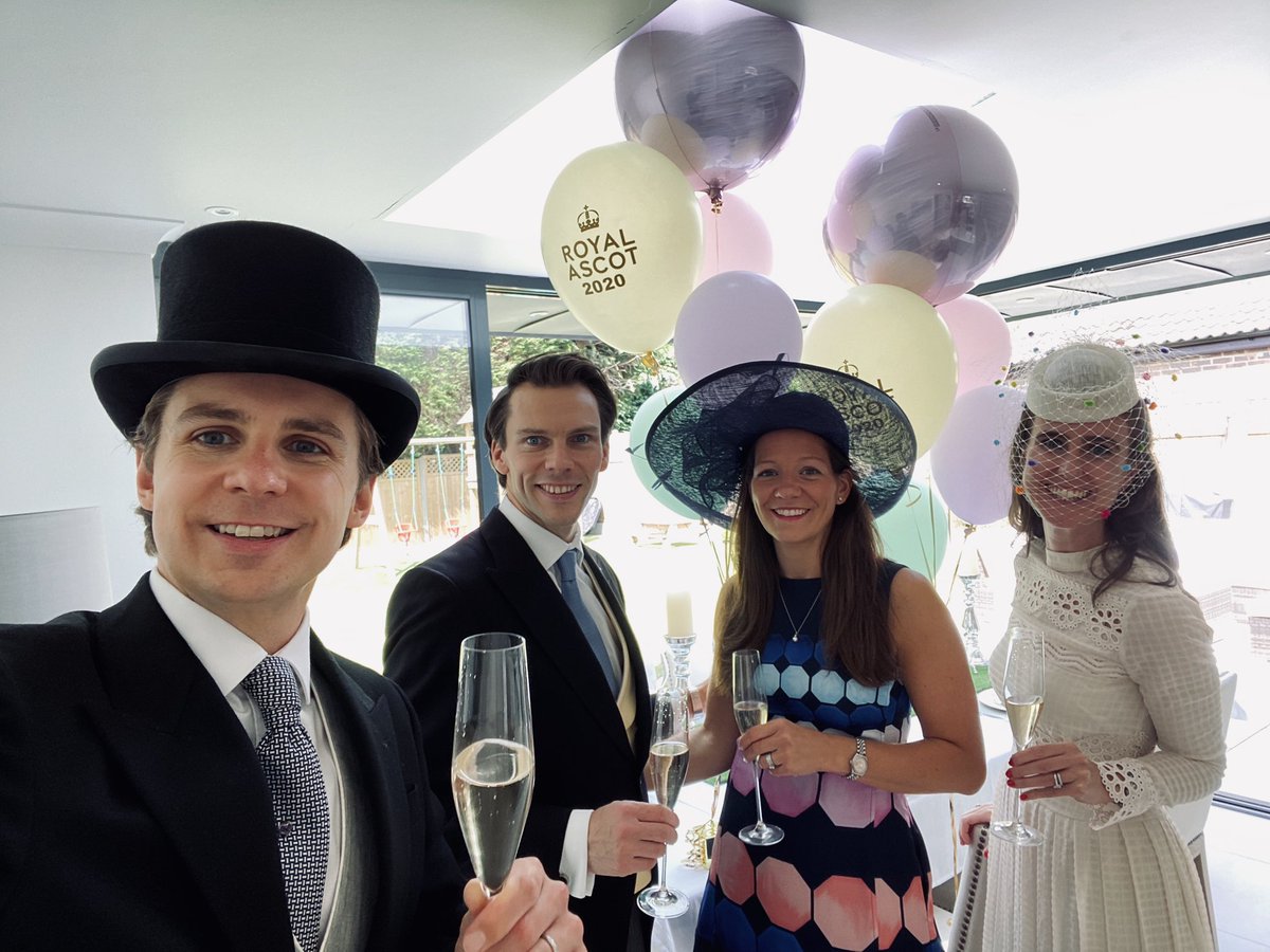 If you can’t go to <a href="/Ascot/">Ascot Racecourse</a> bring Ascot home! #itvracing <a href="/itvracing/">ITV Racing</a>