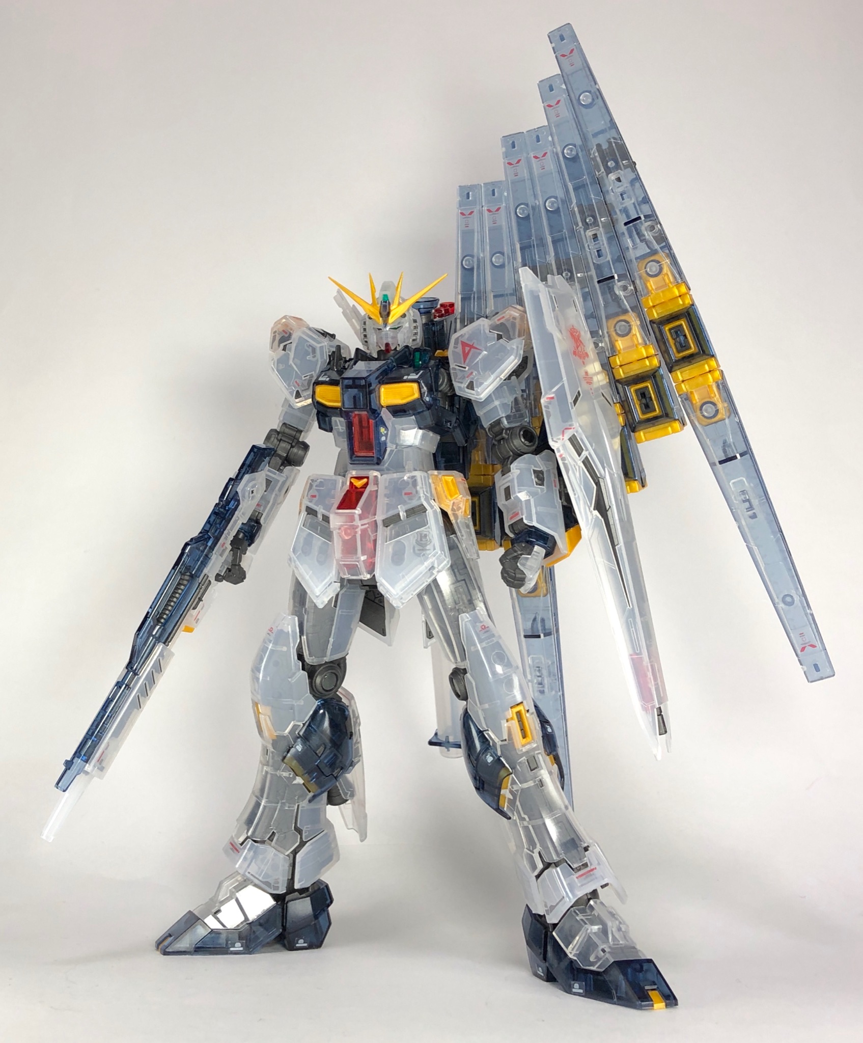 RGサザビークリアカラー　RG福岡νガンダム