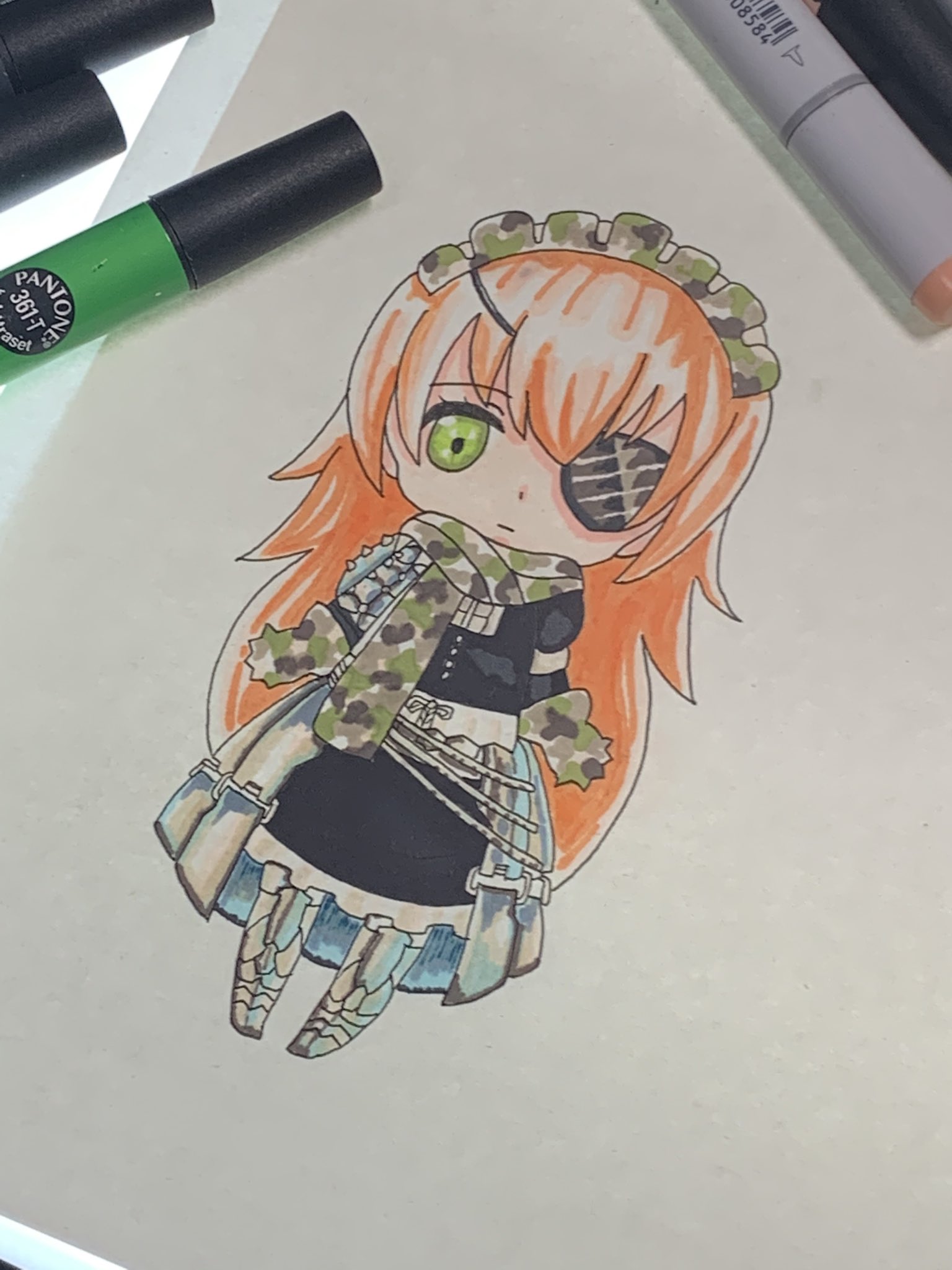 Rz 0214d リズ Na Twitteru オーバーロードのシズd描きました 2 5等身キャラすごく好きなので これから自分の推しキャラ限定で沢山描いてこうと思います 良かったらフォローしてまた見てってください オーバーロード シズd シズデルタ Cz2128d イラスト