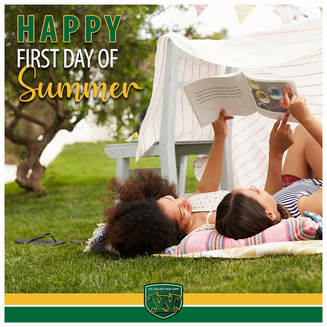 Summer has officially arrived! Are you as excited as we are?! Enjoy your weekend of celebrations out on the lawn. #SummerSolstice #weekend #lawncare