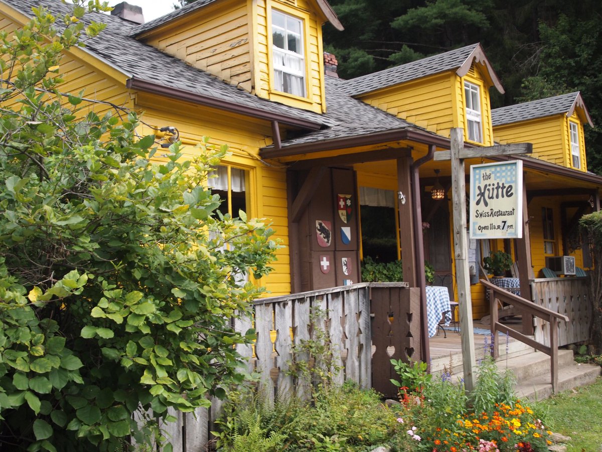 Helvetia, WVLocated in Randolph County, this isolated Swiss town was established in 1869. Currently, this town still maintains their Swiss food, culture, and folkways. I’ve visited and ate at the Hütte before and it’s very interesting little town.