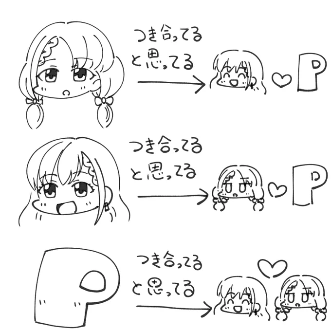 なーちゃん、はーちゃん、ぴーちゃん 