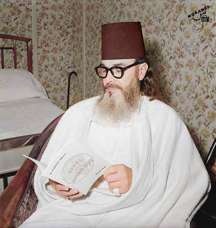TlemcenZianid's tweet photo. Le ZAIM encore inégalé. Le FLN l'a trahi en faisant un coup d'état sur le politique MTLD avec l'aide de NASSER l'Egyptien. Le GHANDI et le Bourguiba Zianide trahi par les harkis.
#tlemcen #oran #tiaret #chlef #medea #zianide #harkis #messali #messalihadj https://t.co/5QVgeL3tYr