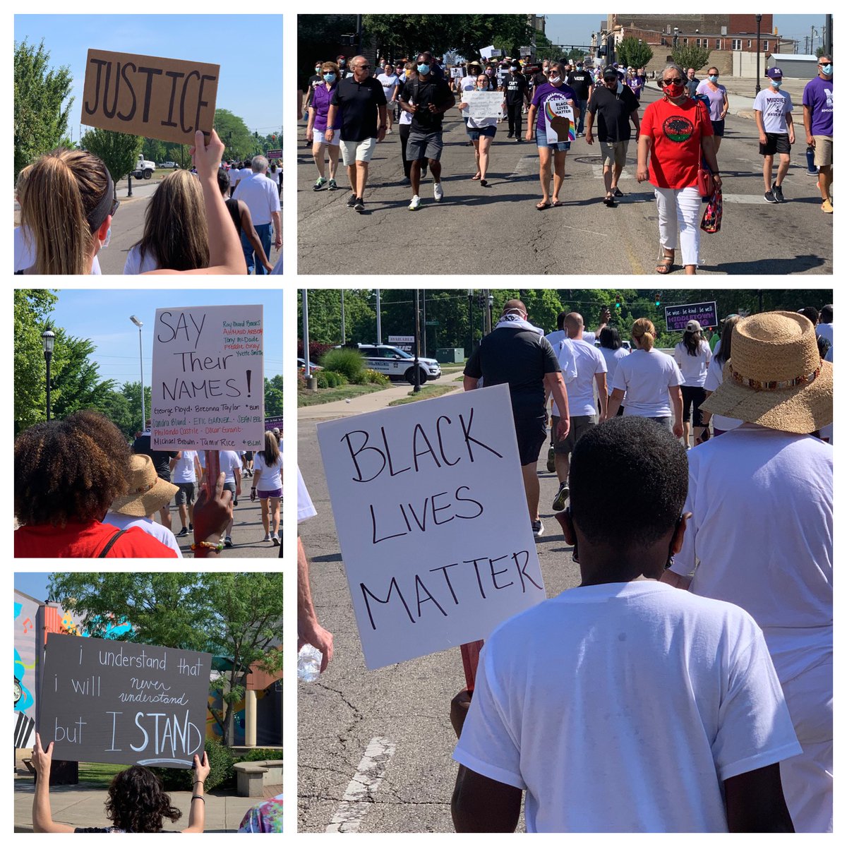 MiddletownOH's tweet photo. We stand UNITED for change #MiddieRising https://t.co/g40CsAAYA5