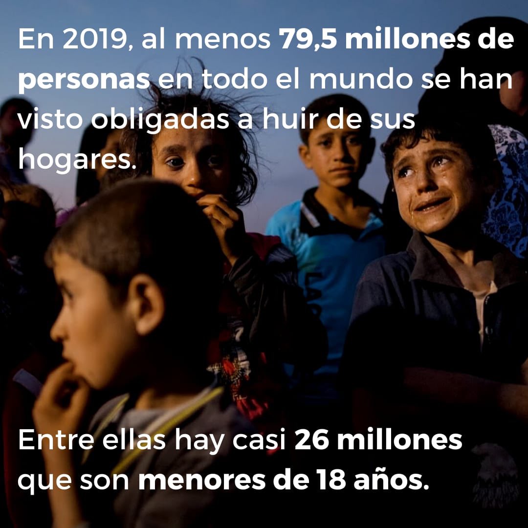ARHercules_'s tweet photo. Hoy es el día mundial del refugiado. El equipo de trabajo de migración ha realizado estas imagines en las que podéis encontrar información sobre las causas de los desplazamientos... —> https://t.co/ZSzJ2SMsgz