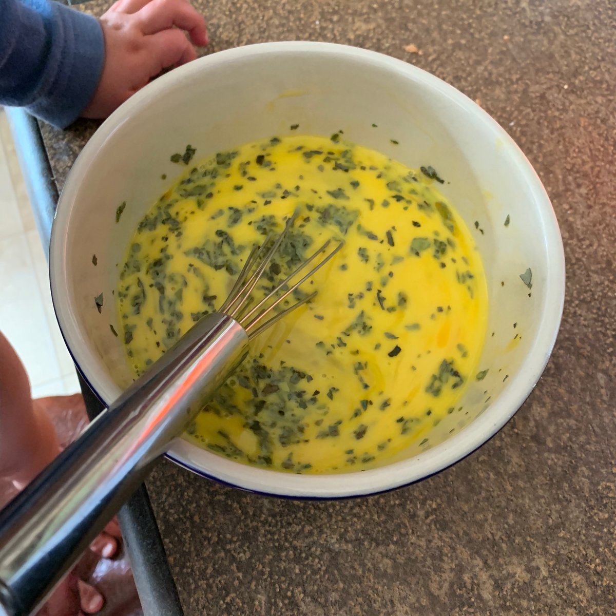 ChickadeeFarmHe's tweet photo. One of our favorite breakfasts: Sweet Basin in scrambled eggs. So easy &amp; yum.  You can get your own sweet basil from one of our retailers or our online store. Find them both at https://t.co/Oc5FWrjnf7

#easybreakfastideas #organicfood #yeglocal #basil #yegfoodie #organichebs https://t.co/CXz4X0GYCR