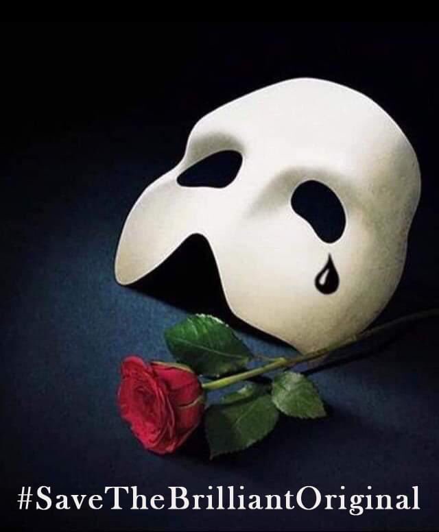 cestlefantome's tweet photo. #SaveTheBrilliantOriginal    

@CamMackLtd and @OfficialALW @PhantomOpera needs no change. It is perfect and brilliant as it is and that’s why it is still running. Don’t destroy it. Please. #SaveTheBrilliantOriginal https://t.co/K3wy4eStf9