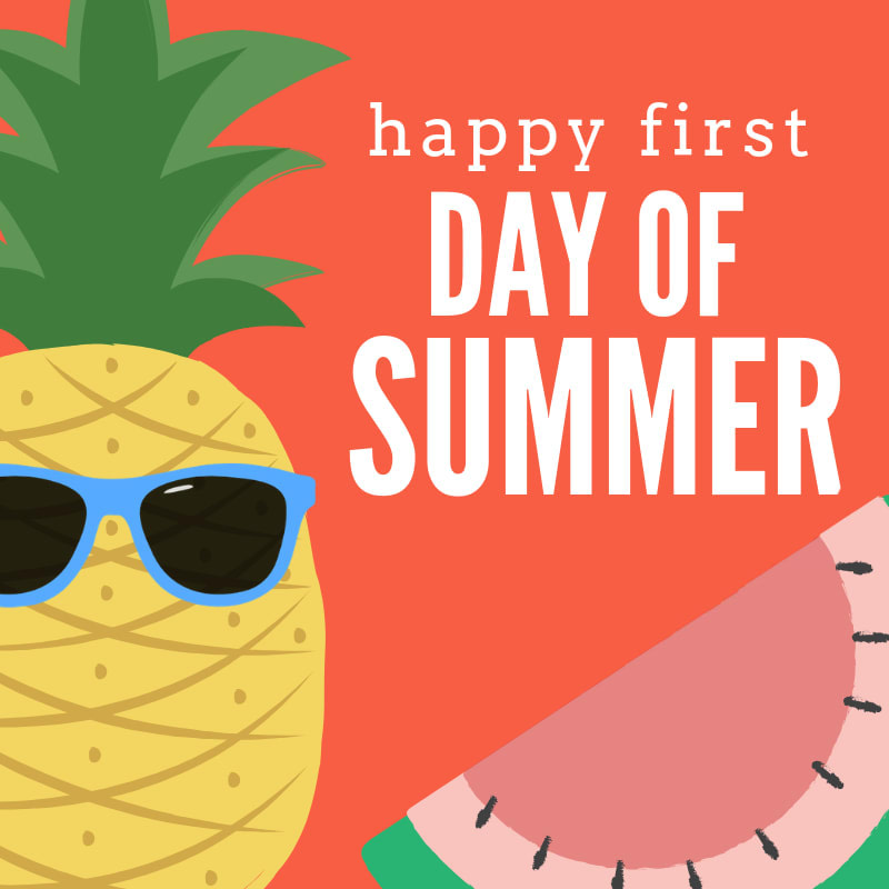 Summer is officially here! 😎