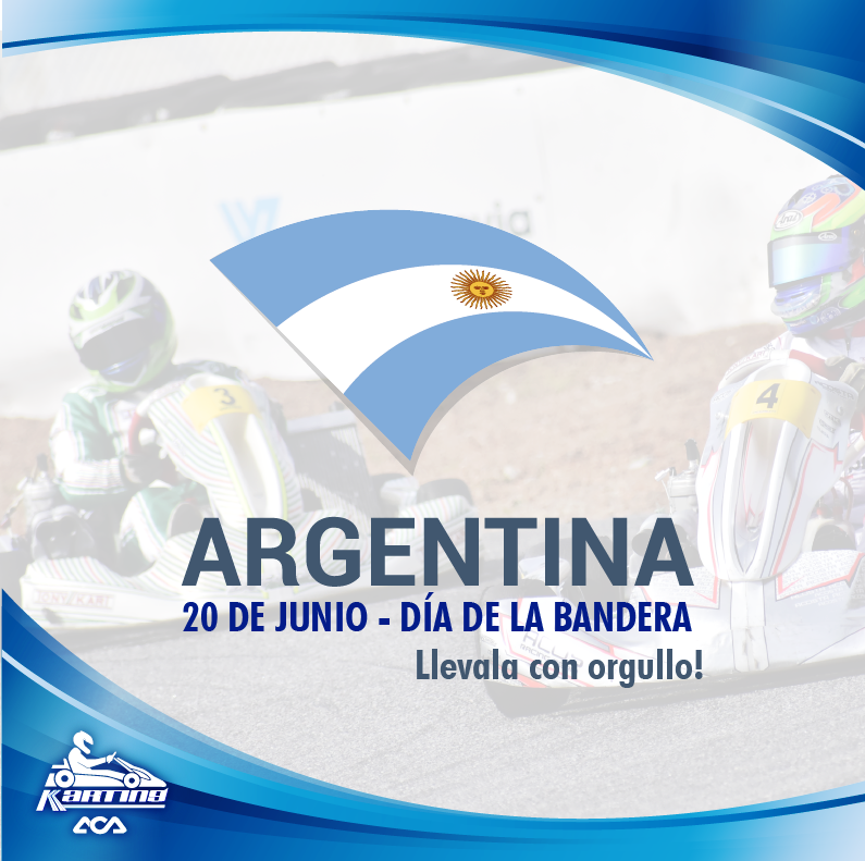 A 200 años del paso a la inmortalidad de su creador Manuel Belgrano, recordamos a nuestro gran prócer manteniendo el legado más importante que nos dejo, mantengámosla siempre en lo más alto y con mucho orgullo. #DiaDeLaBandera #ArgentinoDeKart