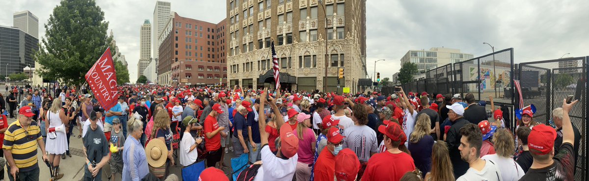 DJ Judd on Twitter: "The scene outside of the BOK Center in ...