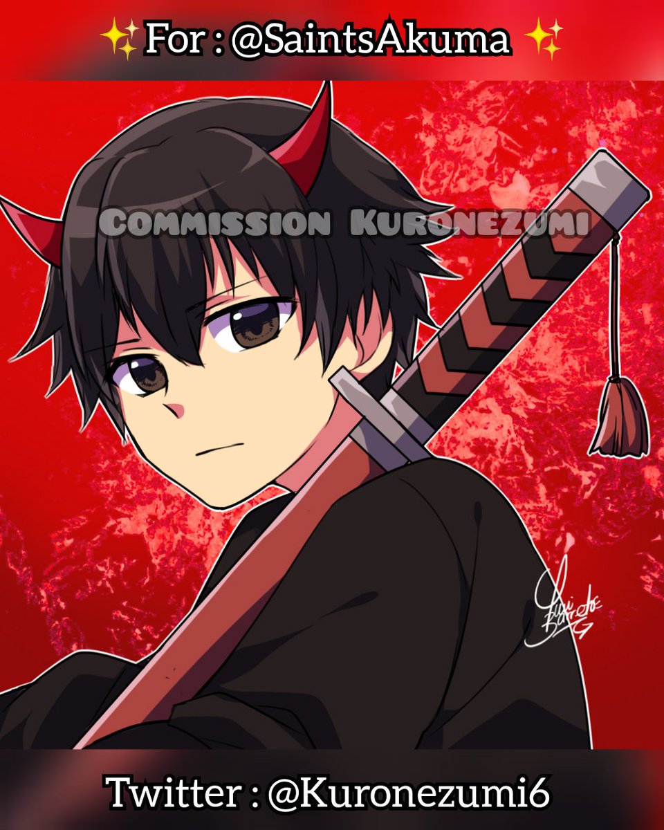 Kuronezumi6's tweet photo. Perfile commission finished and delivered! 👹👹👹
For @SaintsAkuma , Thanks you! ✨
#commission #perfile #samurai #red #animestyle #drawing https://t.co/wa4xBpjasO