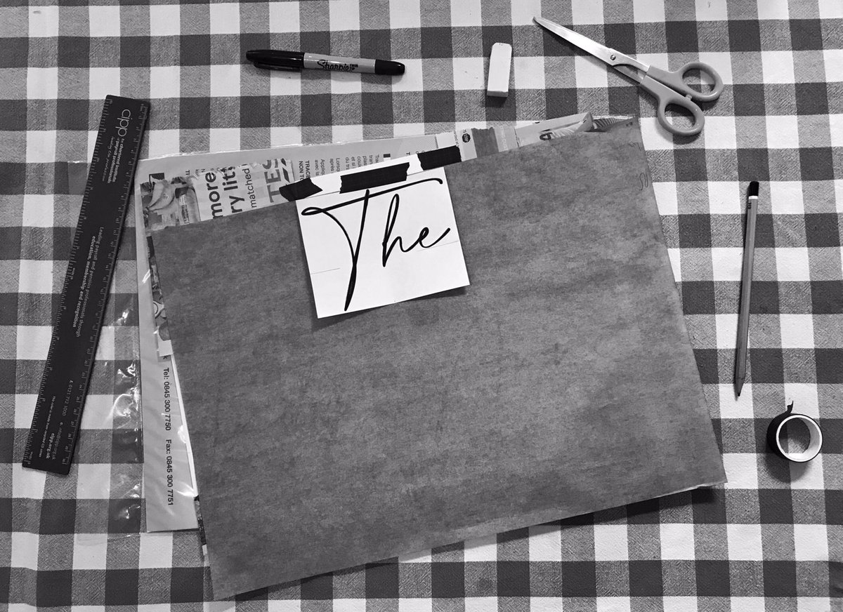 GarsdaleHouse's tweet photo. We have some exciting art work in the making for each room! Looking forward to showing you the finish pieces ๐ฟ๐ฑ๐
#goatsandoatsatgarsdale #plantbased #veganbandb #art #stencil #graphitepaper #tracing #sharpie #sharpiedrawing #weekendart https://t.co/vqWb0ZRK1Z