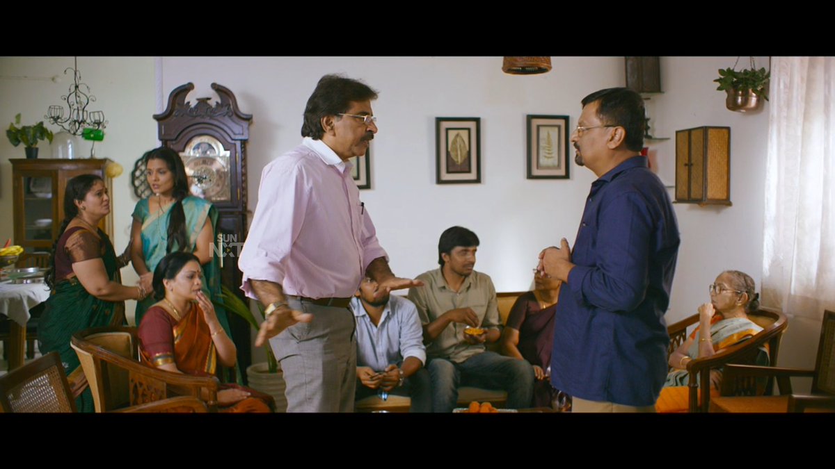 I liked the way the entire situation is conceived, I mean there's a power cut in the house, the door got jammed, and there's a kid in the room. And the actual twist is not yet revealed. And I got extremely related to Prashant's dialogue "Cha. Cha. Udgoyam em ledu." 