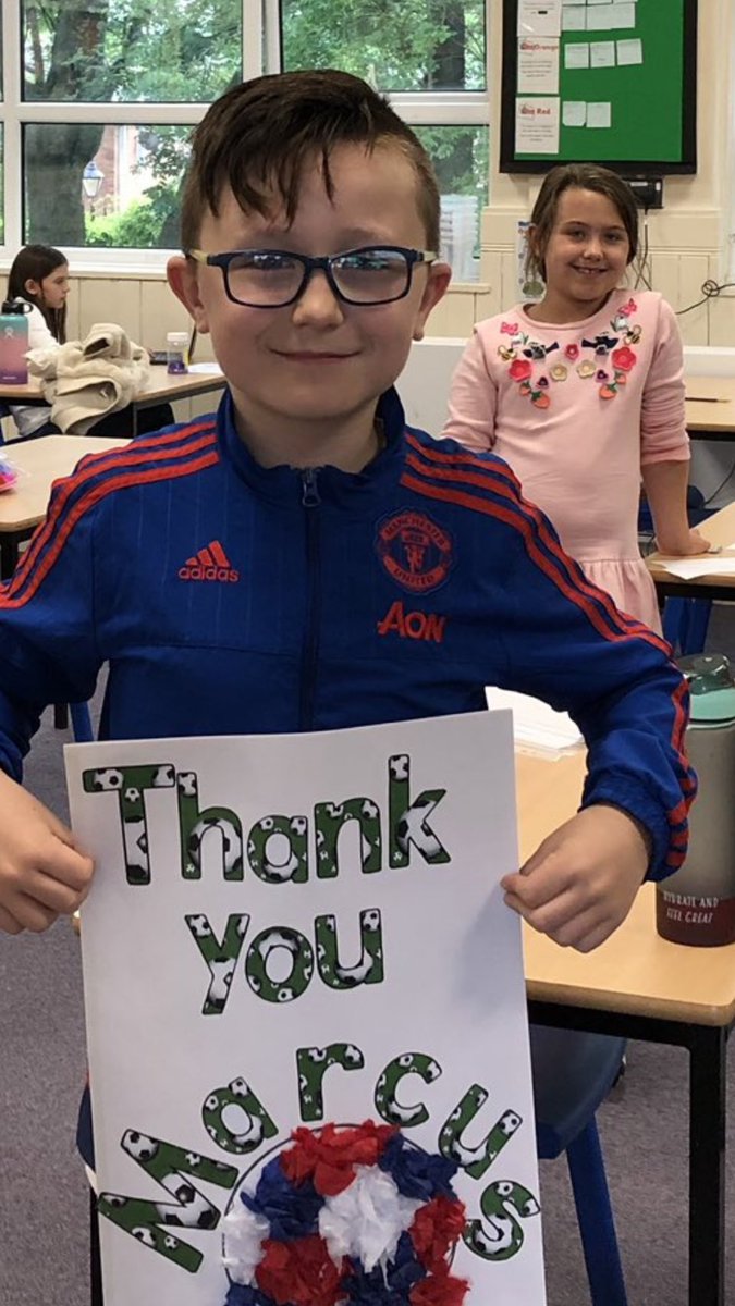 MarcusRashford's tweet image. ♥️