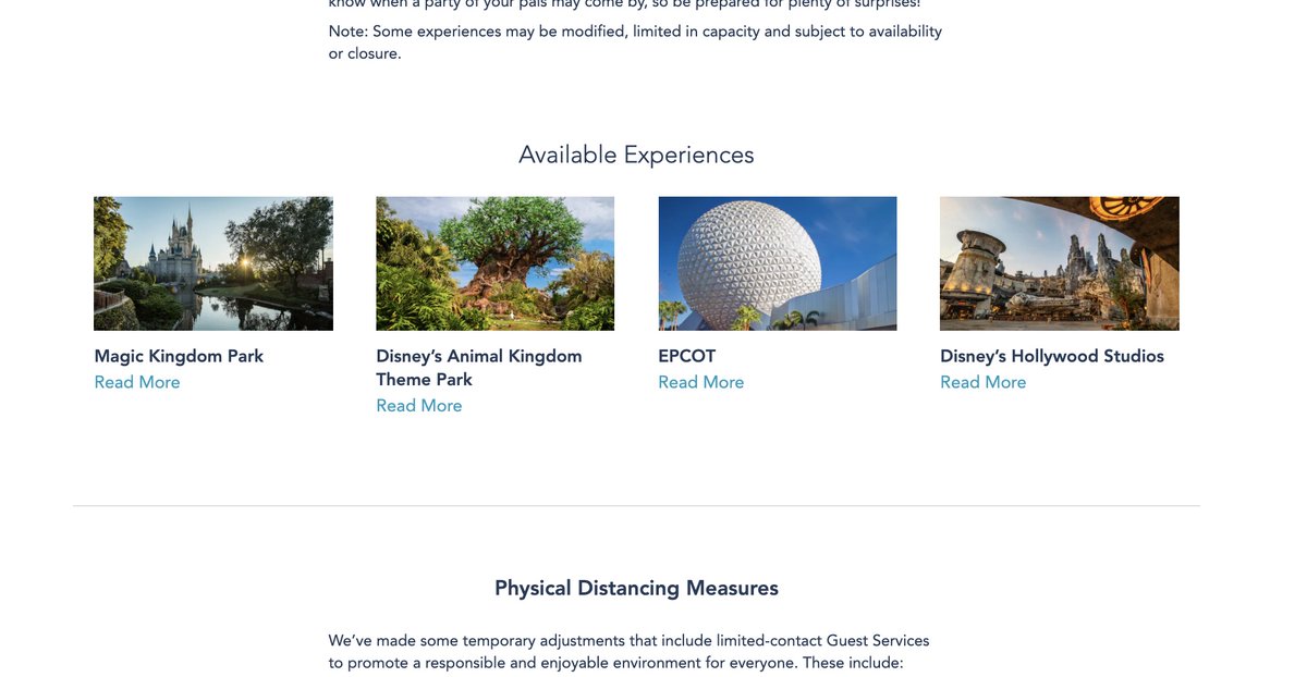 If you don’t believe me, the list is NOW live. Scroll down until you see the four parks: https://disneyworld.disney.go.com/experience-updates/parks/