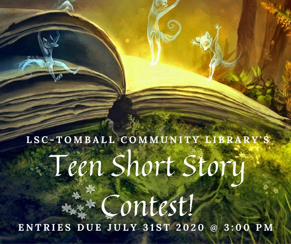 tomballlibrary's tweet image. Calling all teen writers! Are you a passionate writer, and wanting to show your talents to the world? Help us celebrate 2020 Summer Reading by showing us short stories that you have created! All work submitted will be recognition on our social media sites &amp;amp; in our Teen Room!