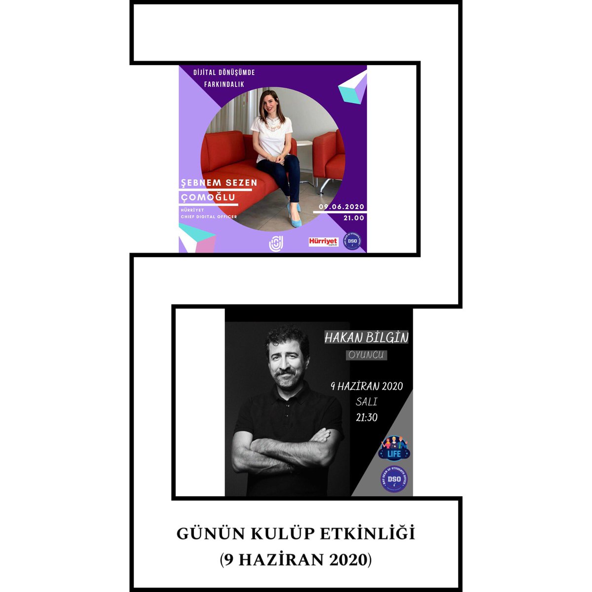 bauogrencidekan's tweet photo. Günün Kulüp Etkinliği (9 Haziran 2020)

- BAU Dijital Dönüşüm Kulübü - 21:00

- BAU Life Kulübü - 21:30 https://t.co/GxYfvhB0nD