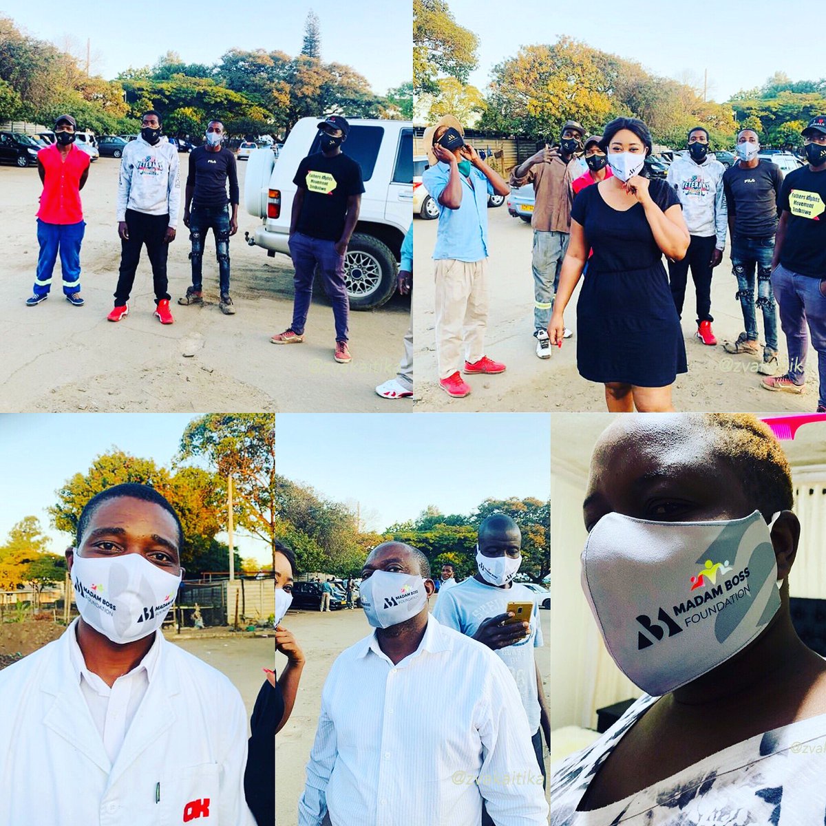 zvakaitika1's tweet photo. @madambossfoundation donated some masks #actofgoodness #actofgenerosity 👊🏿👊🏿👊🏿 https://t.co/eJ4LMa3I7N