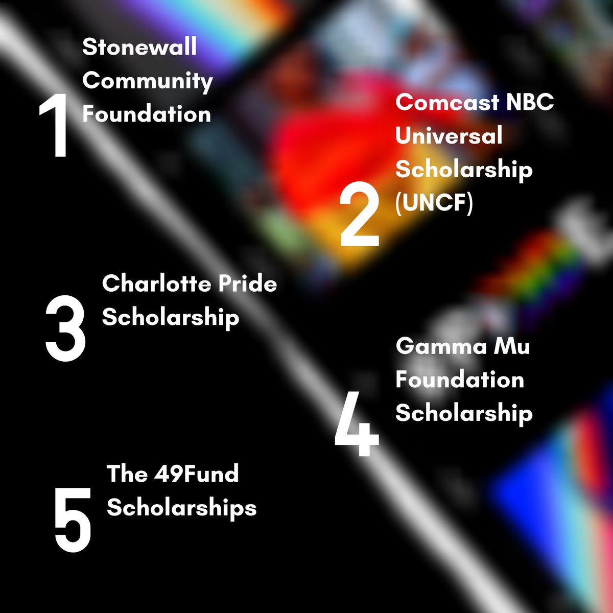 This week, as we continue to celebrate Pride month, we’ve put together a list of scholarships specific to students within the LGBTQ+ community. Check out the link in our bio to learn more and apply! 🏳️‍🌈 #HamptonPride #pride