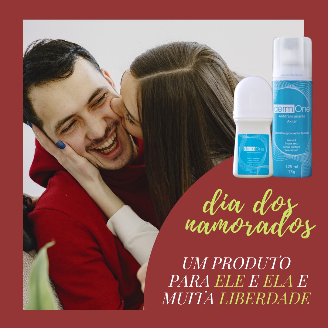 futurabiotech's tweet photo. ❤️ Dia dos Namorados ❤️
Derm One para todos os dias, sem se preocuparem com os transtornos e constrangimentos da transpiração!
Fale com a gente 08007070644 https://t.co/VMPxDTDgIW
