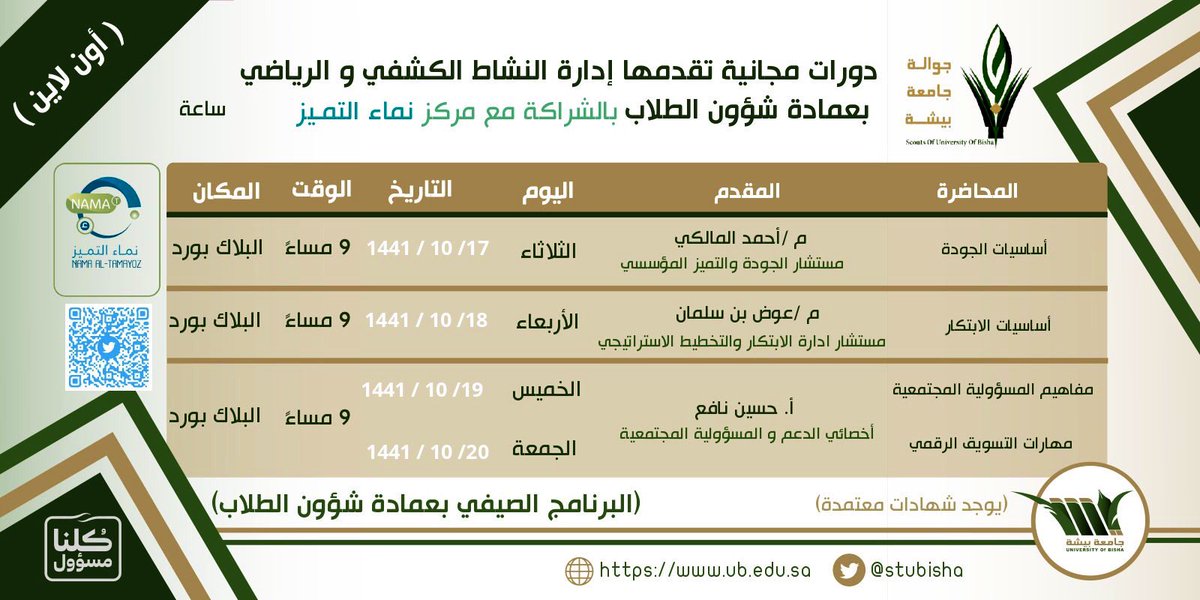 رابط دخول بلاك بورد جامعه بيشه بالشرح والخطوات مدونة المناهج السعودية