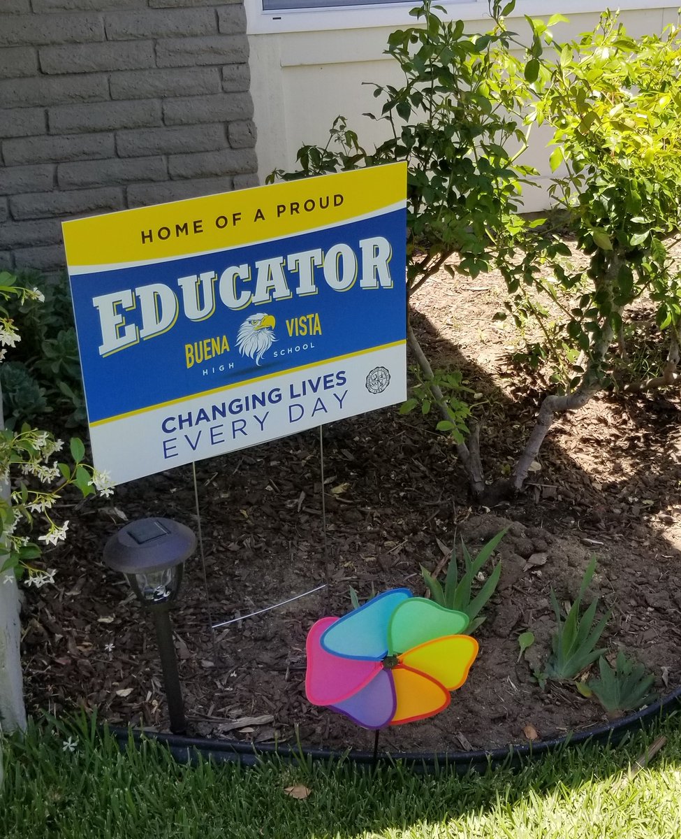 EaglesNestBV's tweet photo. A Special Shout-out to our Buena Vista High School family of Educators for their unending support of our students and their families during these unprecedented times. Best Teachers, Counselors, &amp; Support Staff in the world! https://t.co/fJnoUnbzvd