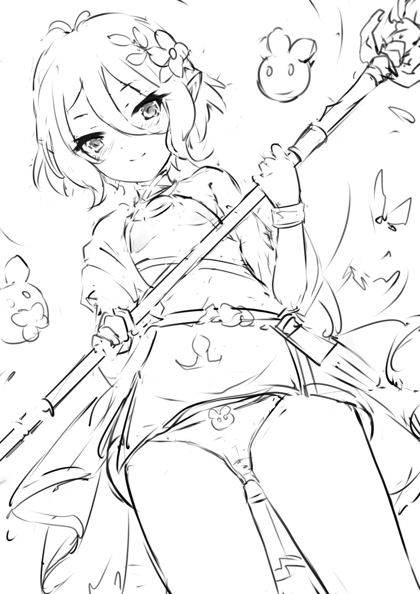 はい、ママですよー 下書き
#コッコロ 