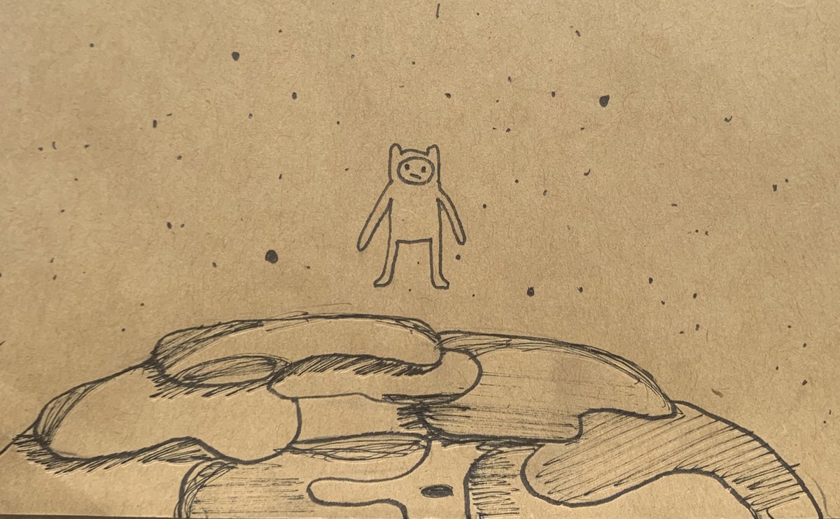 poorly drawn adventure time tweet media