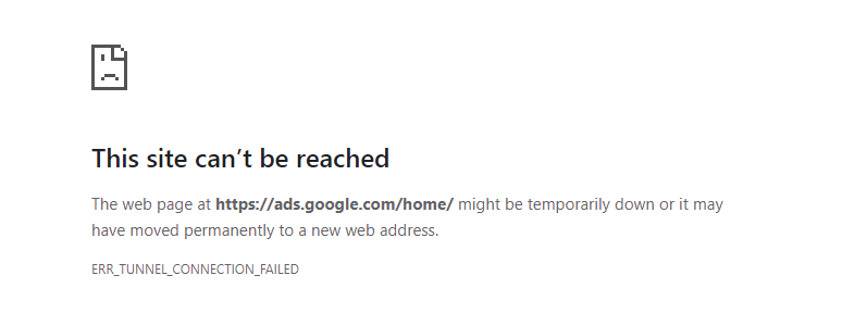 Google Ads is down... Anyone else seeing this? <a href="/GoogleAds/">Google Ads</a> #ppcchat #ppc